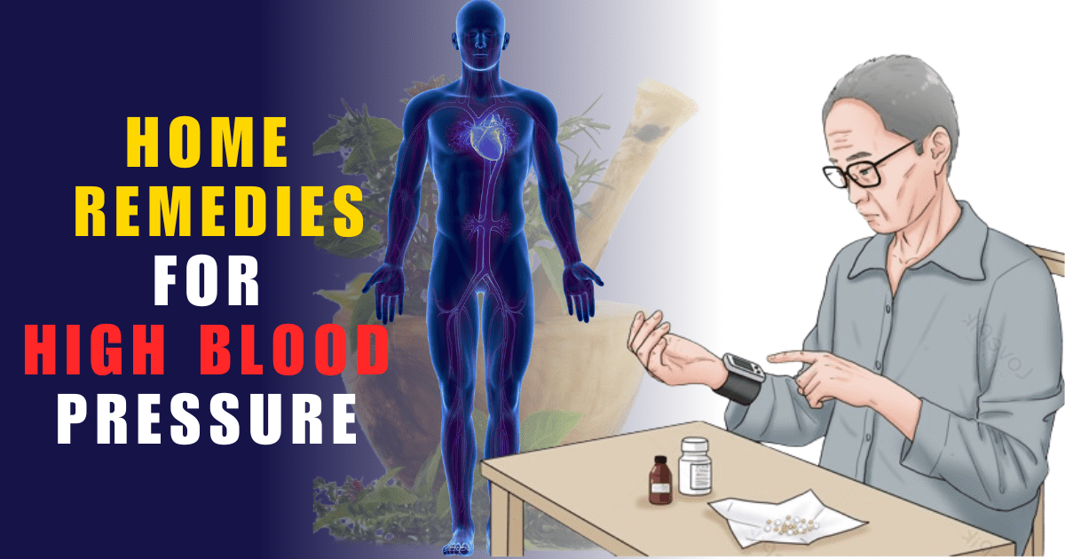 Home Remedies for high blood pressure featured image