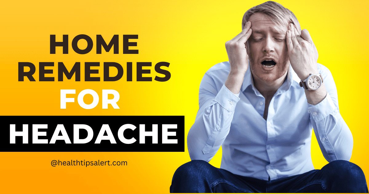 home remedies for headaches